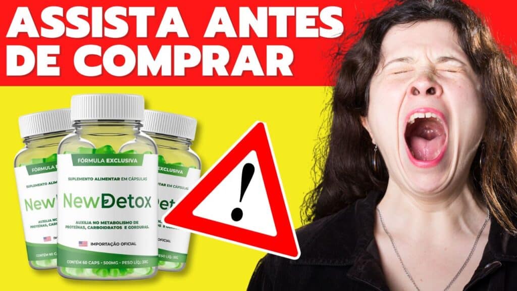 NEW DETOX FUNCIONA (⚠️🔴CONTEI A VERDADE!) New Detox Emagrece Mesmo - New Detox é Bom - Onde Comprar