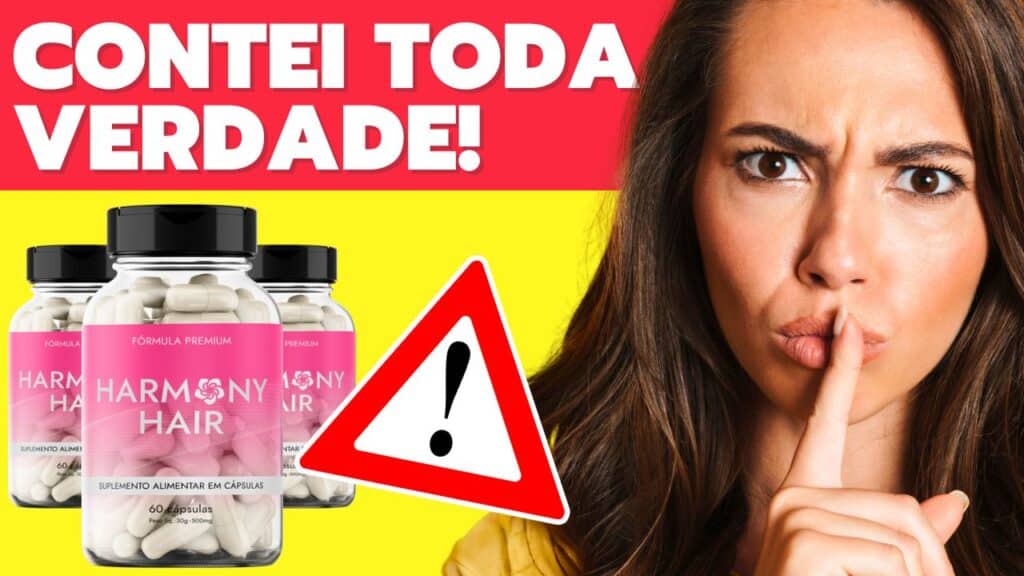 HARMONY HAIR (⚠️🔴➡️ASSISTA AGORA✅🔴🤔) Harmony Hair Funciona Mesmo - Harmony Hair é Bom - Onde Comprar