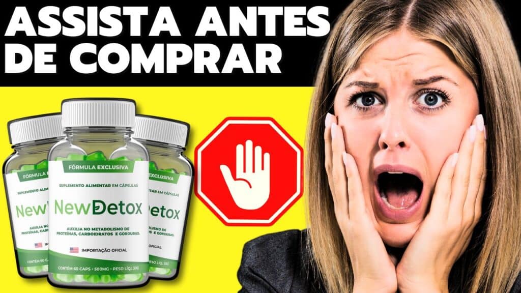 NEW DETOX FUNCIONA (😢❌➡️NOVO ALERTA⚠️🔴✅) New Detox Emagrece - New Detox é Bom - New Detox Original