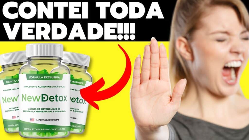 NEW DETOX (⚠️🔴ASSISTA AGORA!😢✅) New Detox Funciona - New Detox é Bom - Como usar - New Detox Emagrece